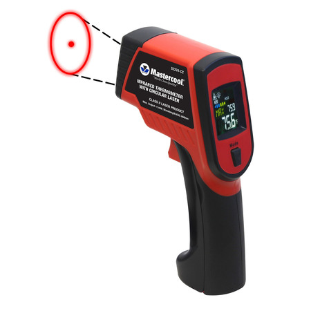 Mastercool Infared Thermometer w/Circular Laser ME52224-CC